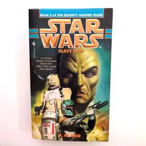 Star Wars Slave Ship K.W. Jeter 1998 Boba Fett Sci-Fi Bantam Paperback